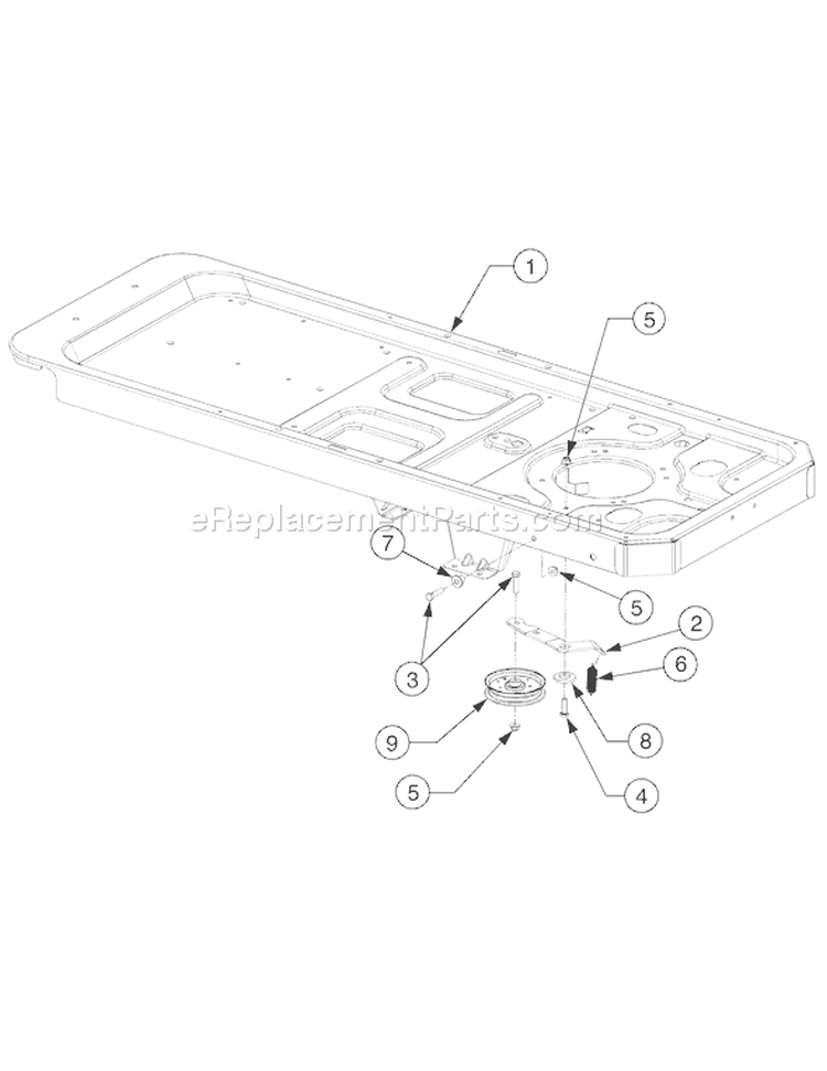 Page F Diagram and Parts List for RZT-42 17AA554G755 2006 Yard Man Lawn Mower